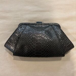 Zac Posen Snakeskin Clutch